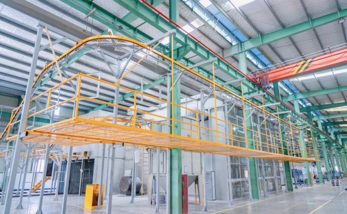 自动化喷粉生产线