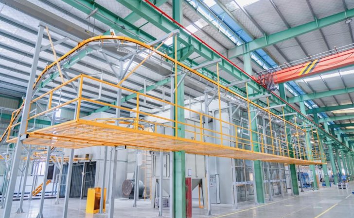 自动化喷粉生产线